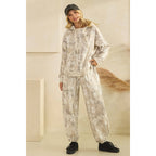 Printed French Terry Pants