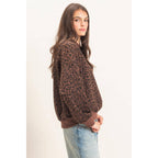 Leopard Print Sweatshirt