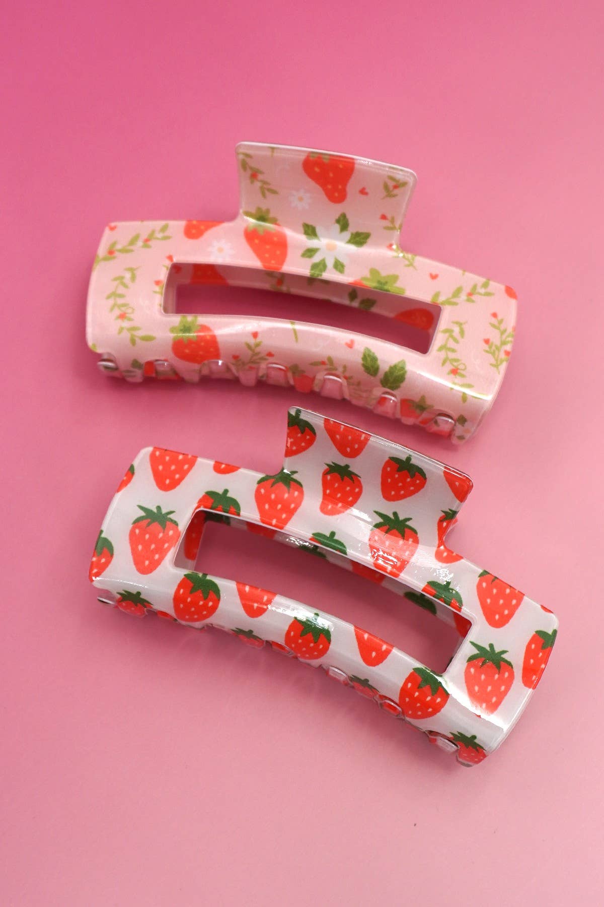 Cottage Strawberry Hair Clip