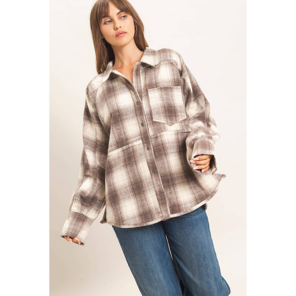 Plaid Flannel Shirt
