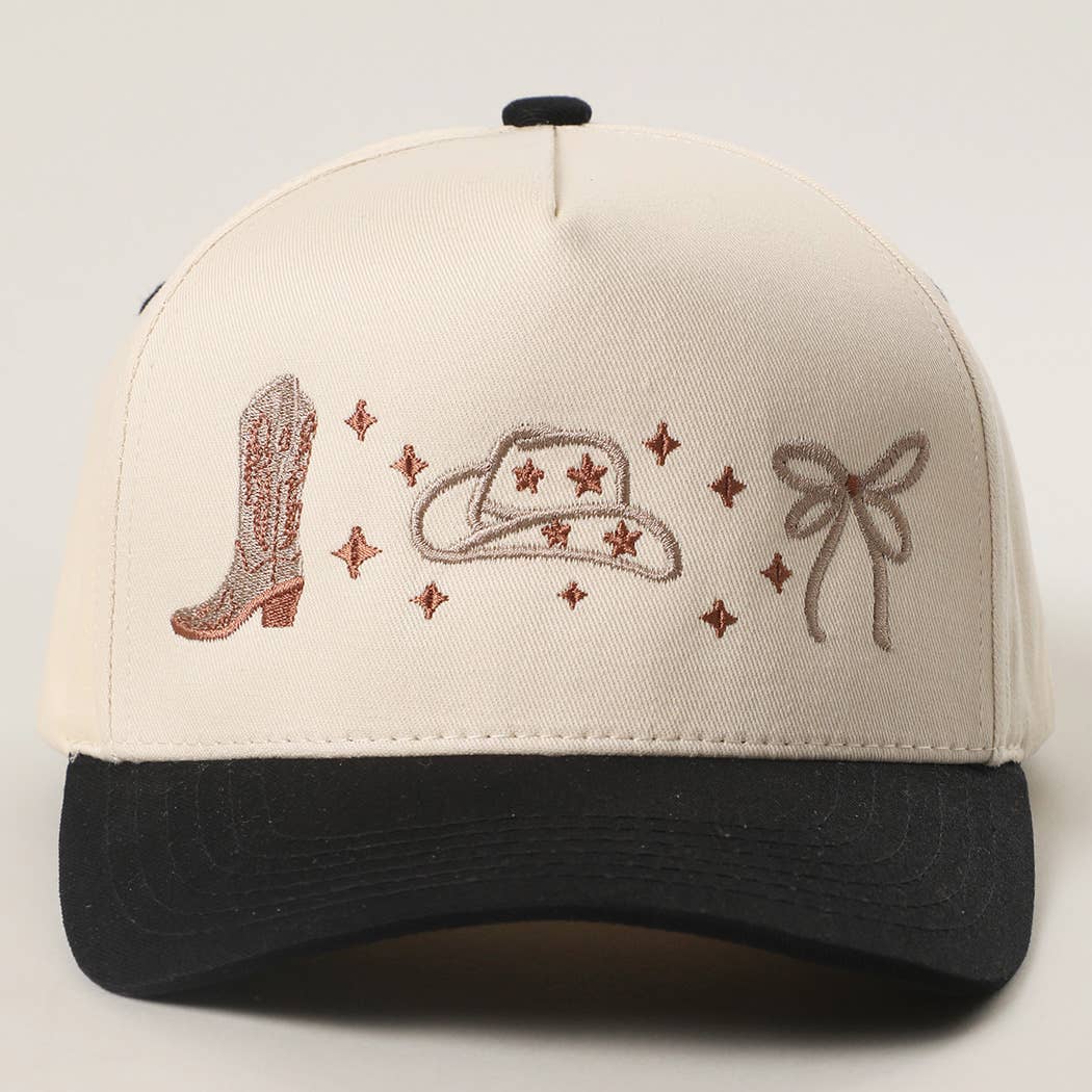 Fest  Embroidery Two-Tone Trucker Hat