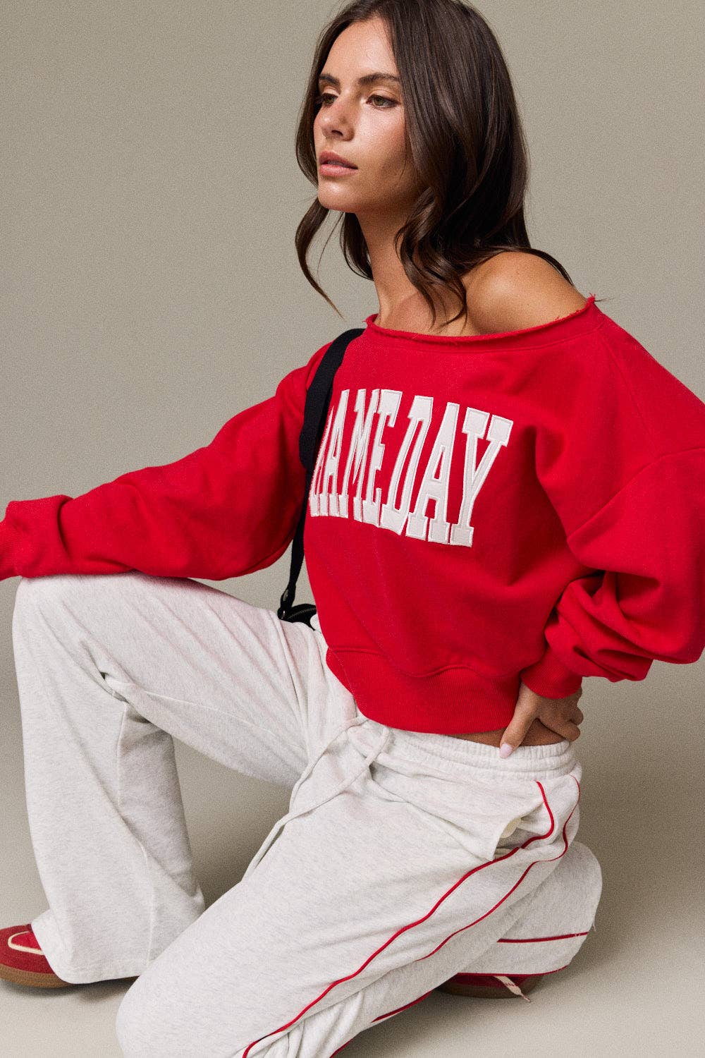 PT17835-6 Sydney Varsity Game Day Sweatshirt