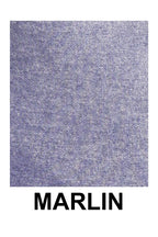 French Terry Washed Exposed-seam Wide Leg Pants
