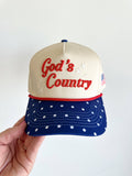 God's Country Vintage Trucker Hat