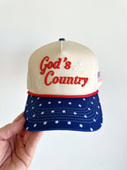 God's Country Vintage Trucker Hat