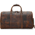 Leather Duffle Bag, Handmade Mens Leather Weekend Bag, Personalized Duffel Bag, Leather Holdall Bag, Leather Overnight Bag, Leather Gym Bag for Men