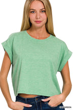 Cotton Short Sleeve Tee - Zenana
