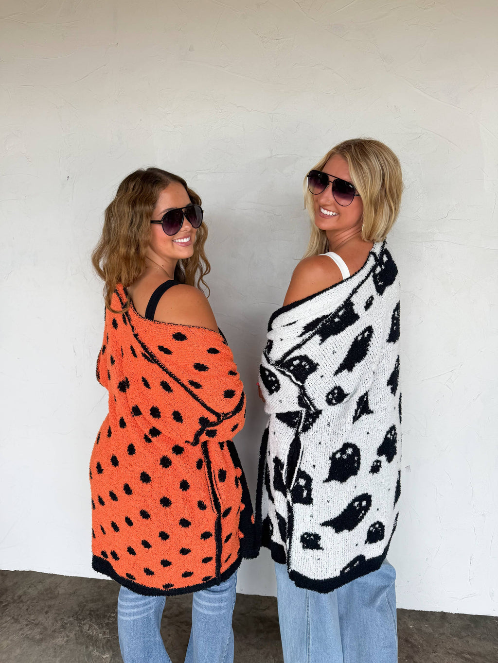 PREORDER- BOO CREW REVERSIBLE CLOUD CARDIGAN