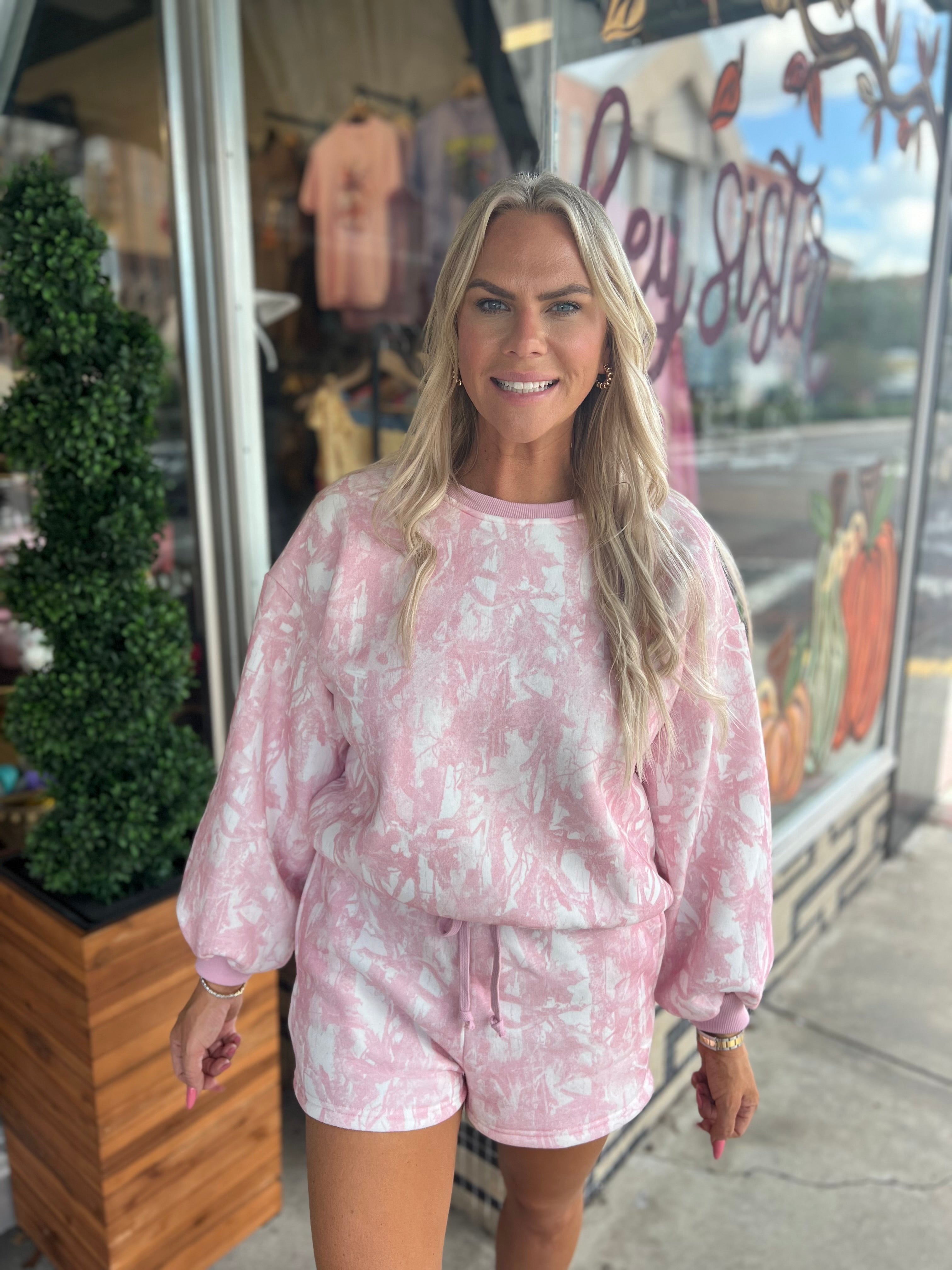 Woodland Camo Crewneck Set