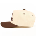 C.C HE'S FARMING Letter Embroidered Two Tone Trucker Hat