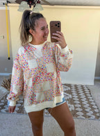 Meadow Bloom Patchwork Top by TopNotch