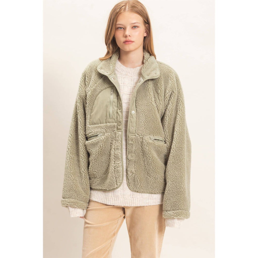 Sherpa Fleece Jacket