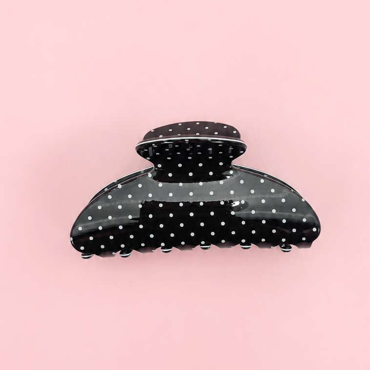 Polka Dot Hair Claw Clip | 40H1081