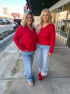 Royal Strawberry Red Sweater