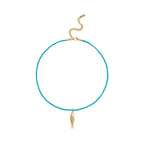 18K STAINLESS STEEL TARNISH FREE FISH NECKLACE | 40NK9537