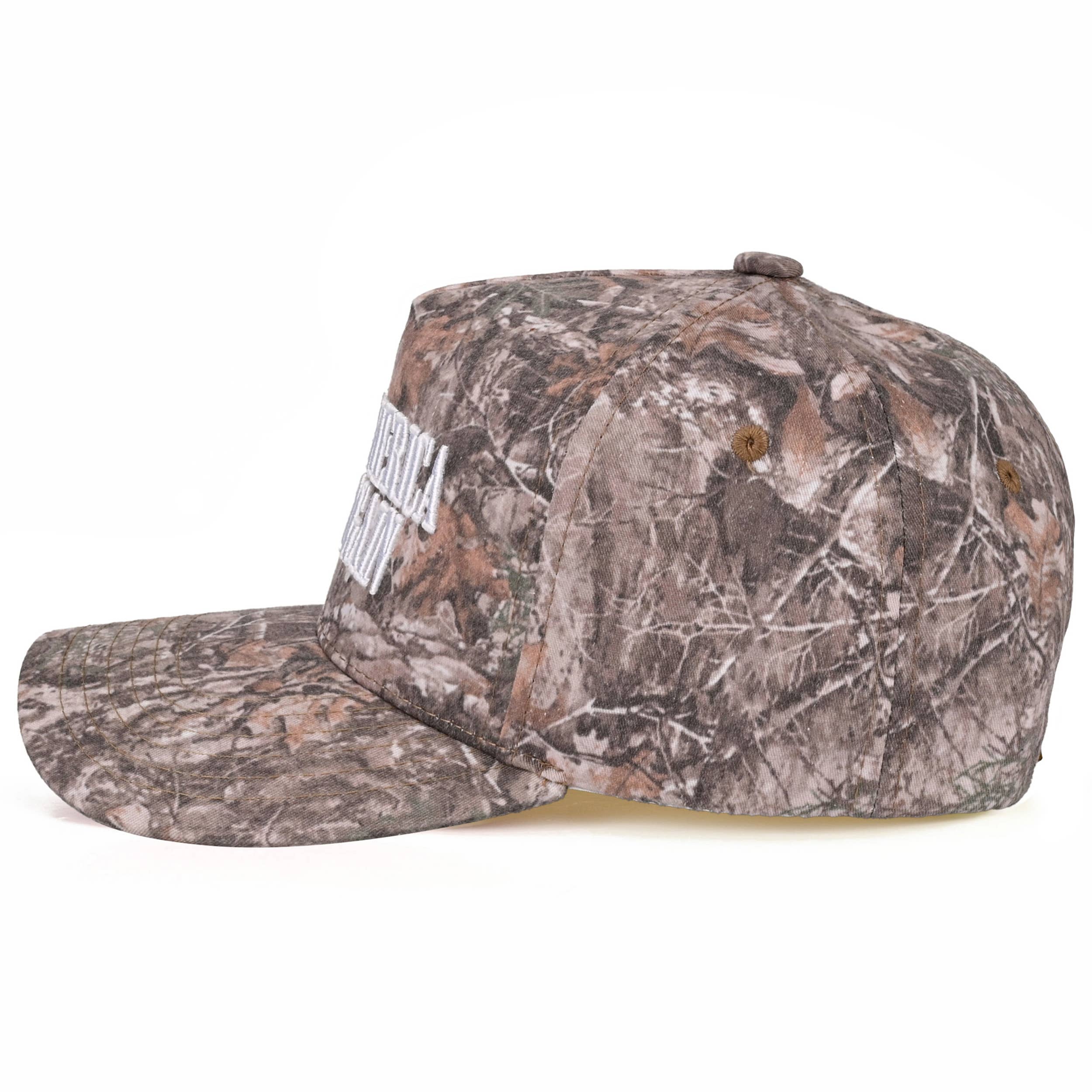 C.C MAKE AMERICA PRAY AGAIN Letter on Two Tone Trucker Hat