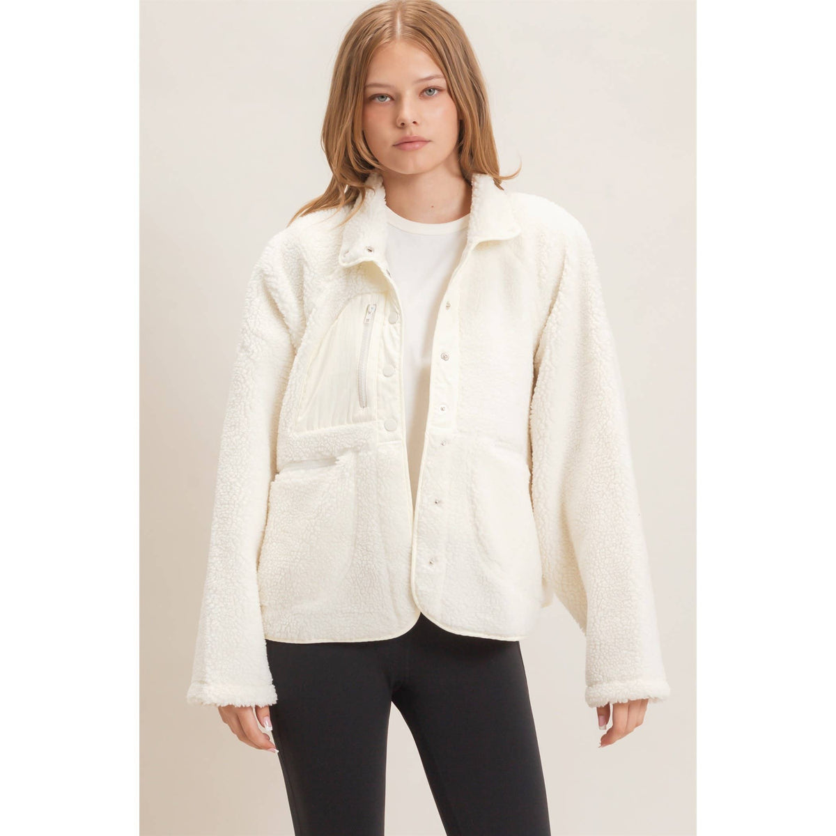Sherpa Fleece Jacket