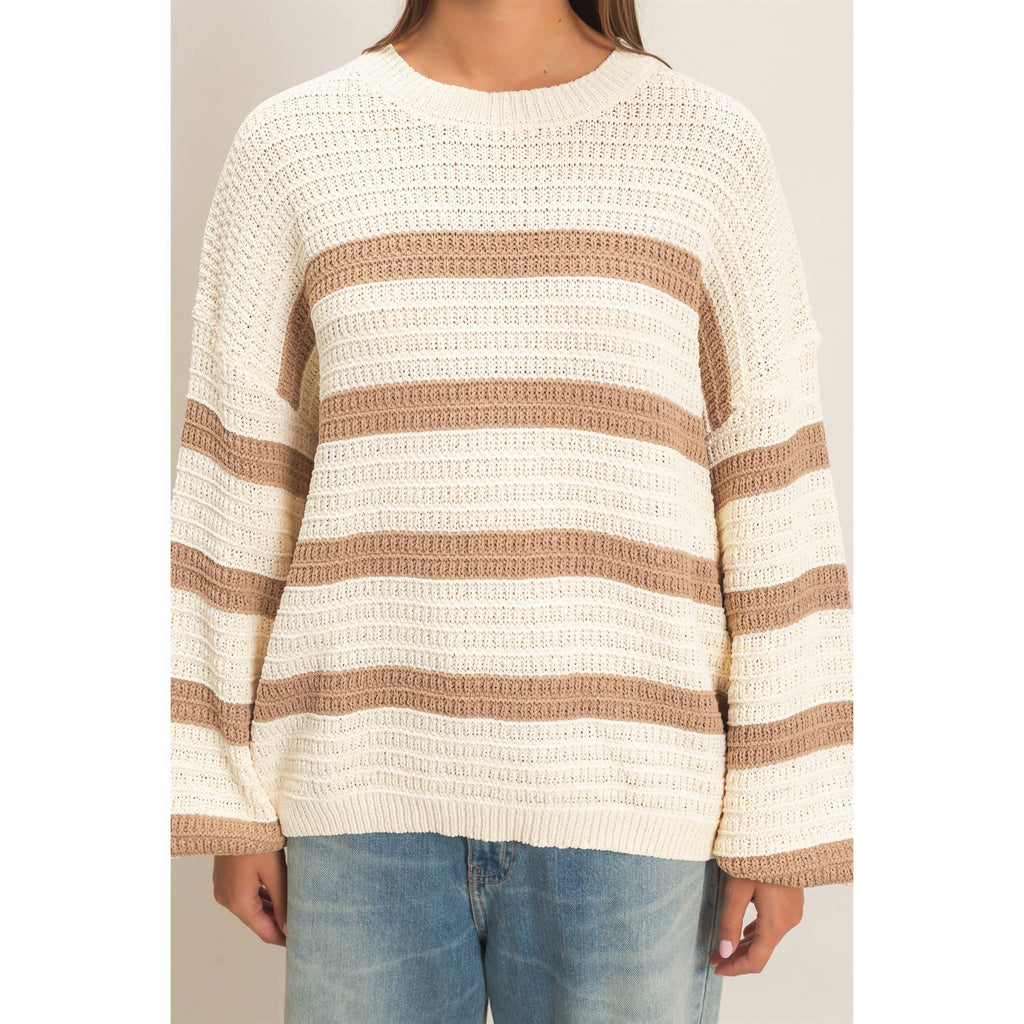 Striped Oversized Sweater