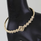 Multi Bejeweled Clover Charm Bracelet