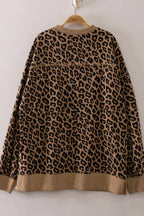 NT12770-Printed Crew Neck Sweatshirt