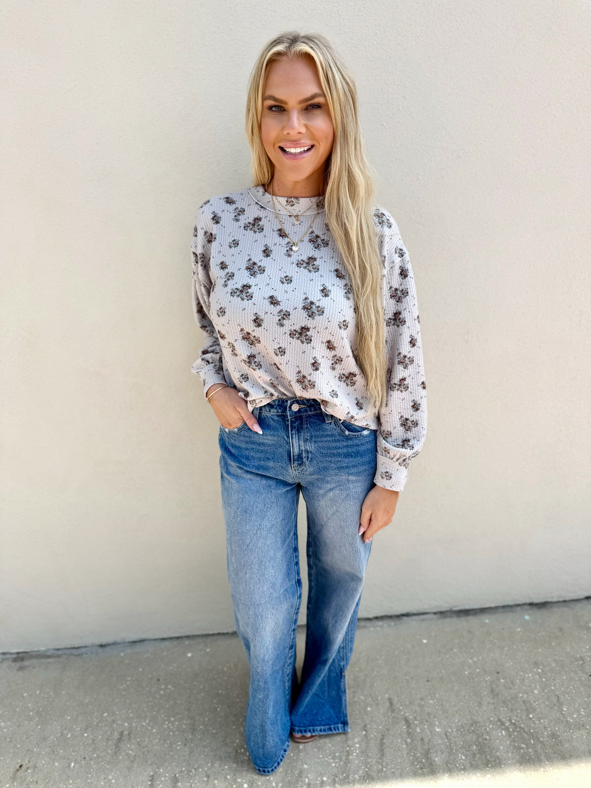 Vintage Bloom Top