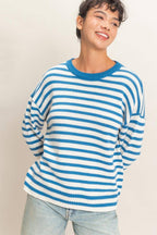 Striped Crew Neck Sweater