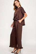 Solid Satin Set