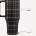 Flannel HydroJug 40 oz Traveler Tumbler