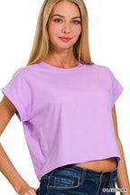 Cotton Short Sleeve Tee - Zenana