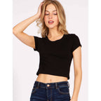 Crop Top Baby Tee T-Shirt