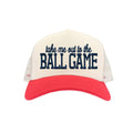 Ball Game C.C Embroidered Trucker Hat TCM0006
