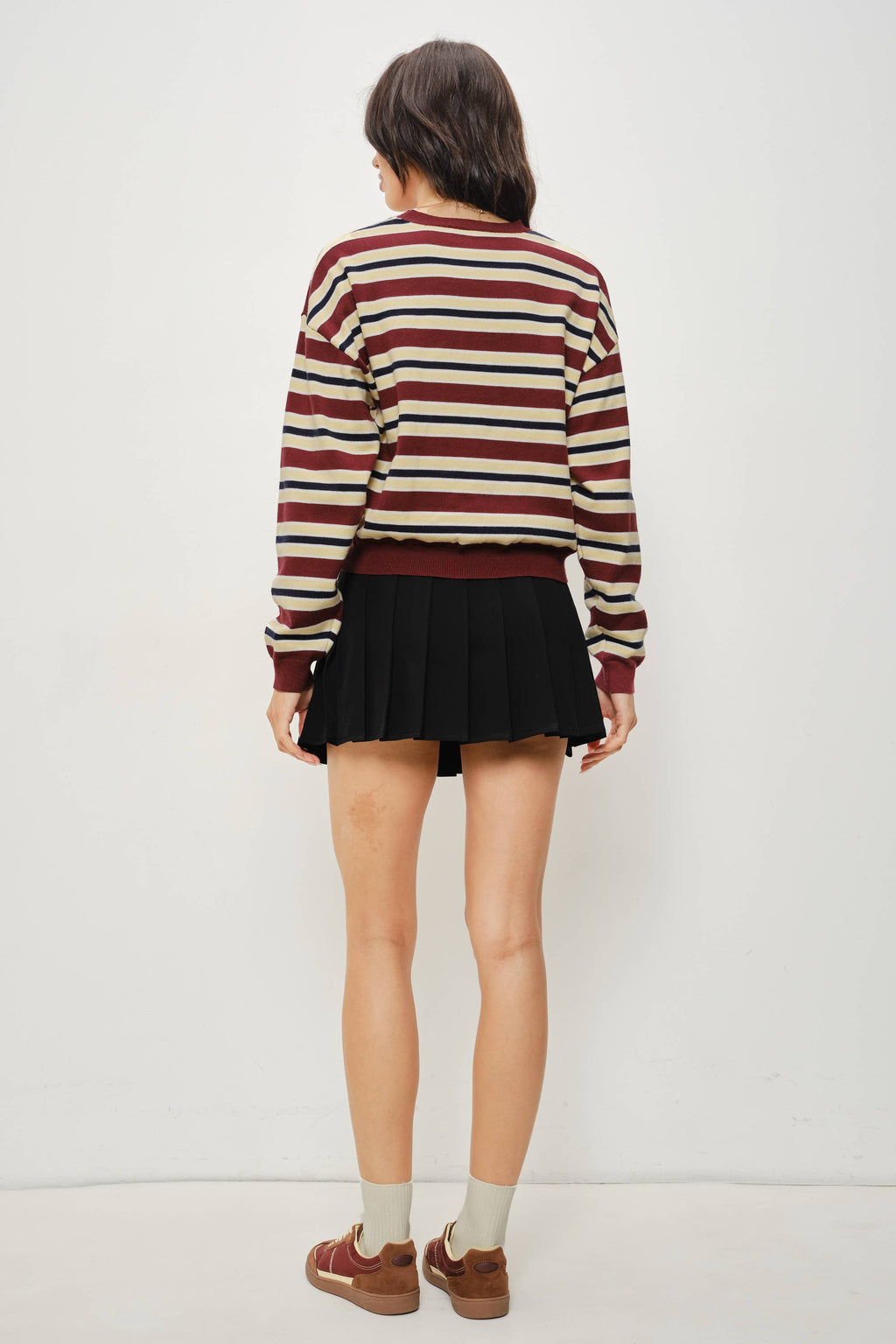 POSY STRIPED SWEATER