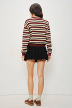 POSY STRIPED SWEATER