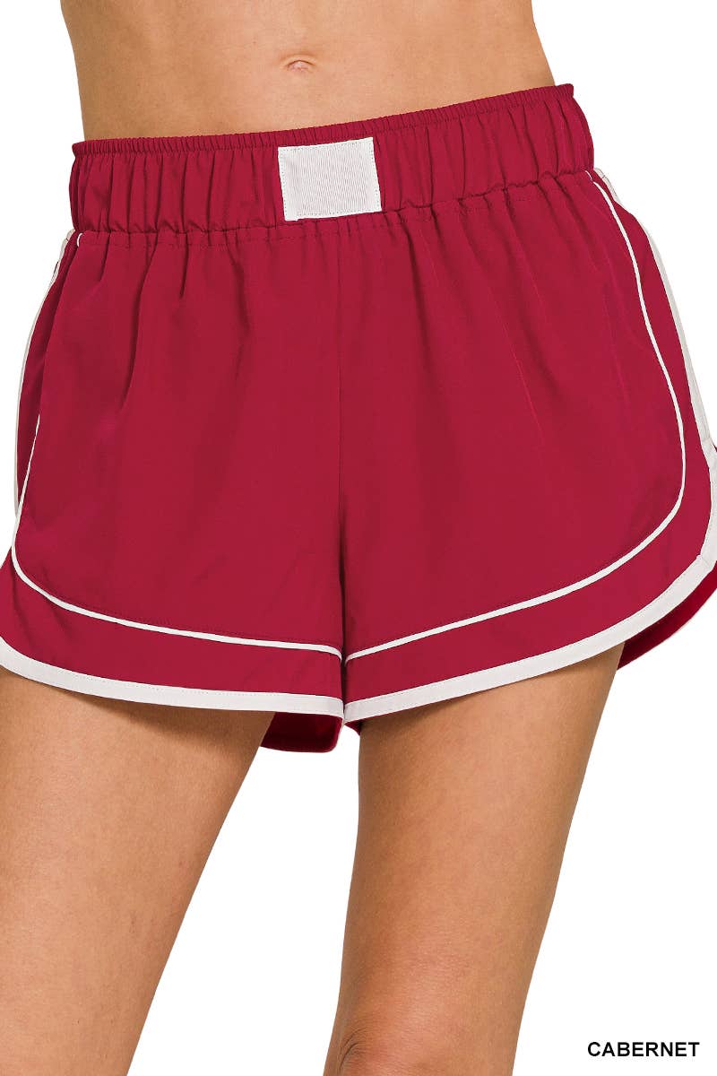 0424 Soft Woven Lined Dolphin Shorts SI-29771