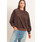 Leopard Print Sweatshirt