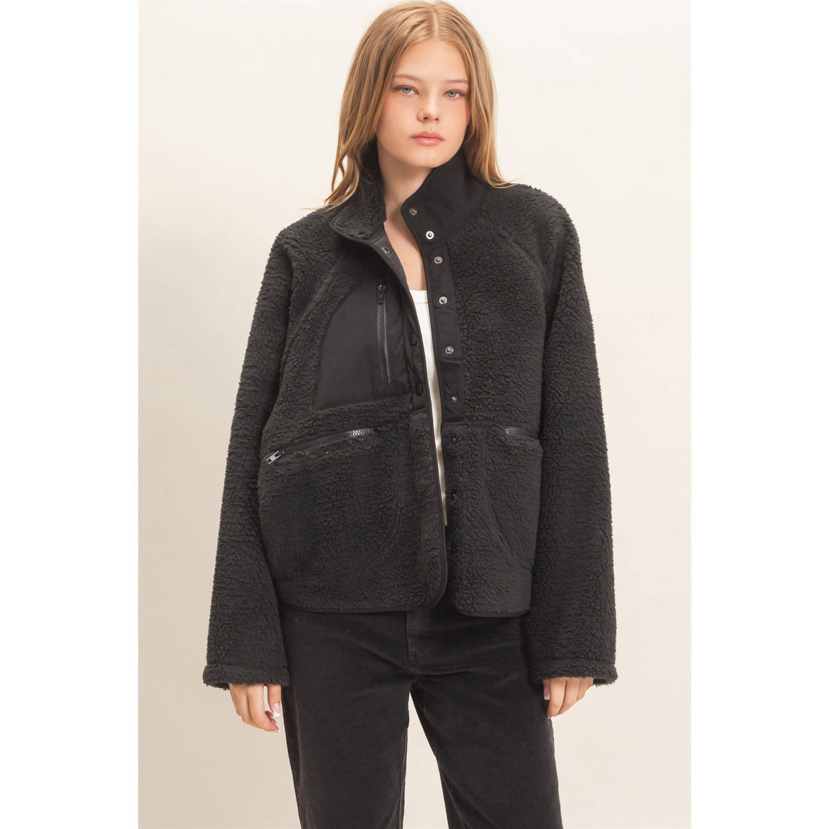 Sherpa Fleece Jacket