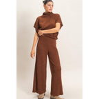 Dolman Sleeve Top And Pant Set