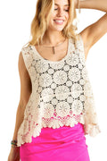 Casual Crochet Tank Top