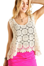 Casual Crochet Tank Top