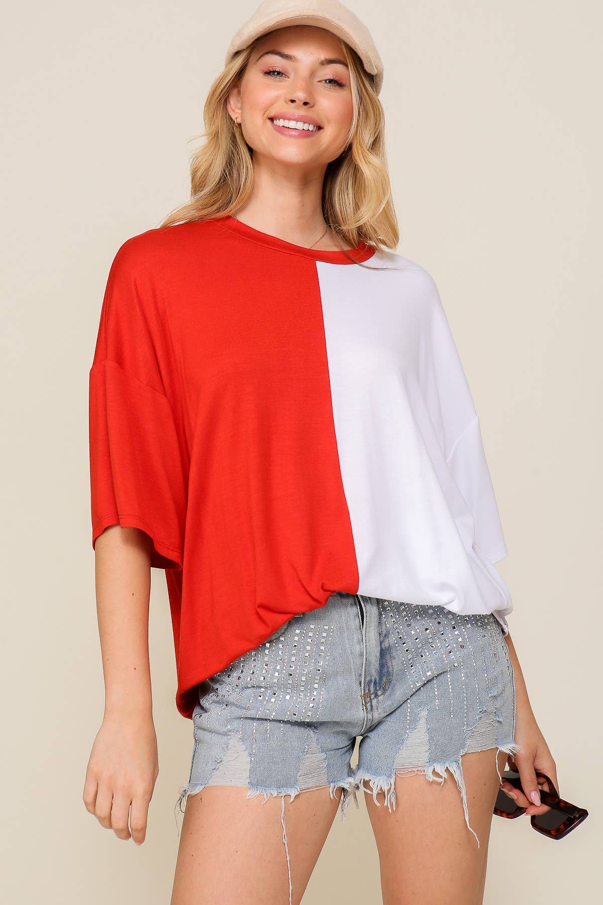 Game Day Multi Color Knit Top 3