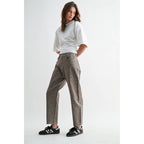 HIGH RISE STRAIGHT - TUMMY TUCK ANKLE BARREL