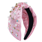CHRISTMAS RHINESTONE PEARL HEADBAND