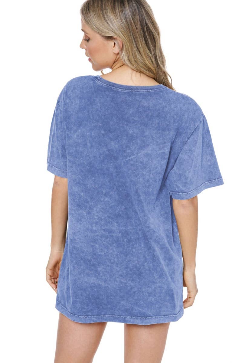 Y'All Y'All Y'All Graphic S/S Washed Boyfriend Tee
