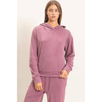 Long Sleeve Hoodie With Kangaroo Pocket