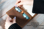 Personalized Leather Passport Cover, Leather Journal, Refillable Custom Notebook Travel Journal, Handmade Journal, Personalized Wedding Gift, Groomsmen Gift, Wedding Gift