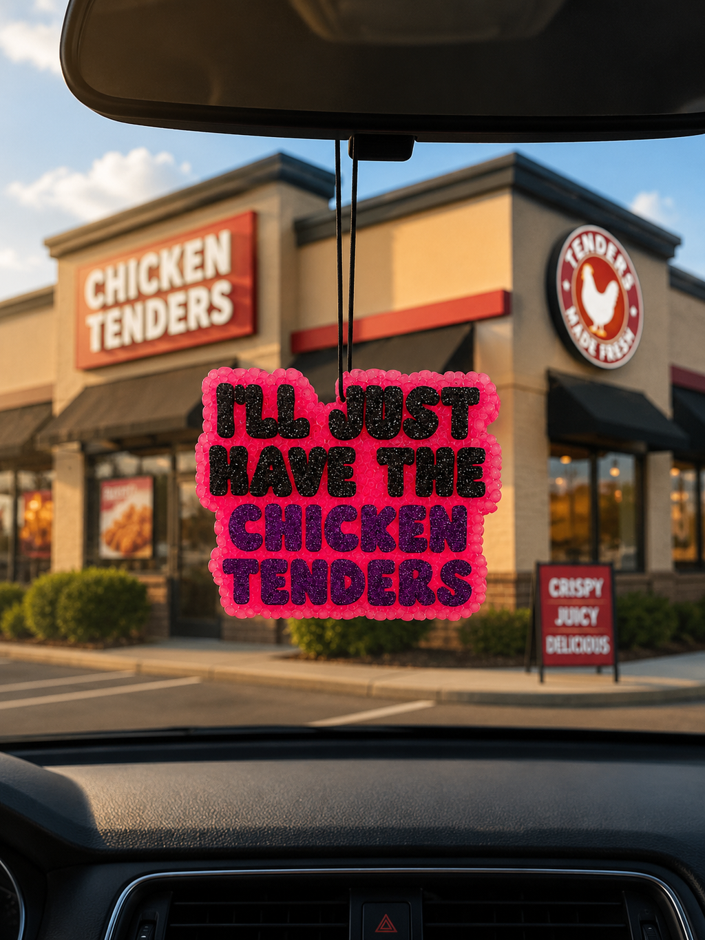 I’ll Just Have The Chicken Tenders Car Freshie 