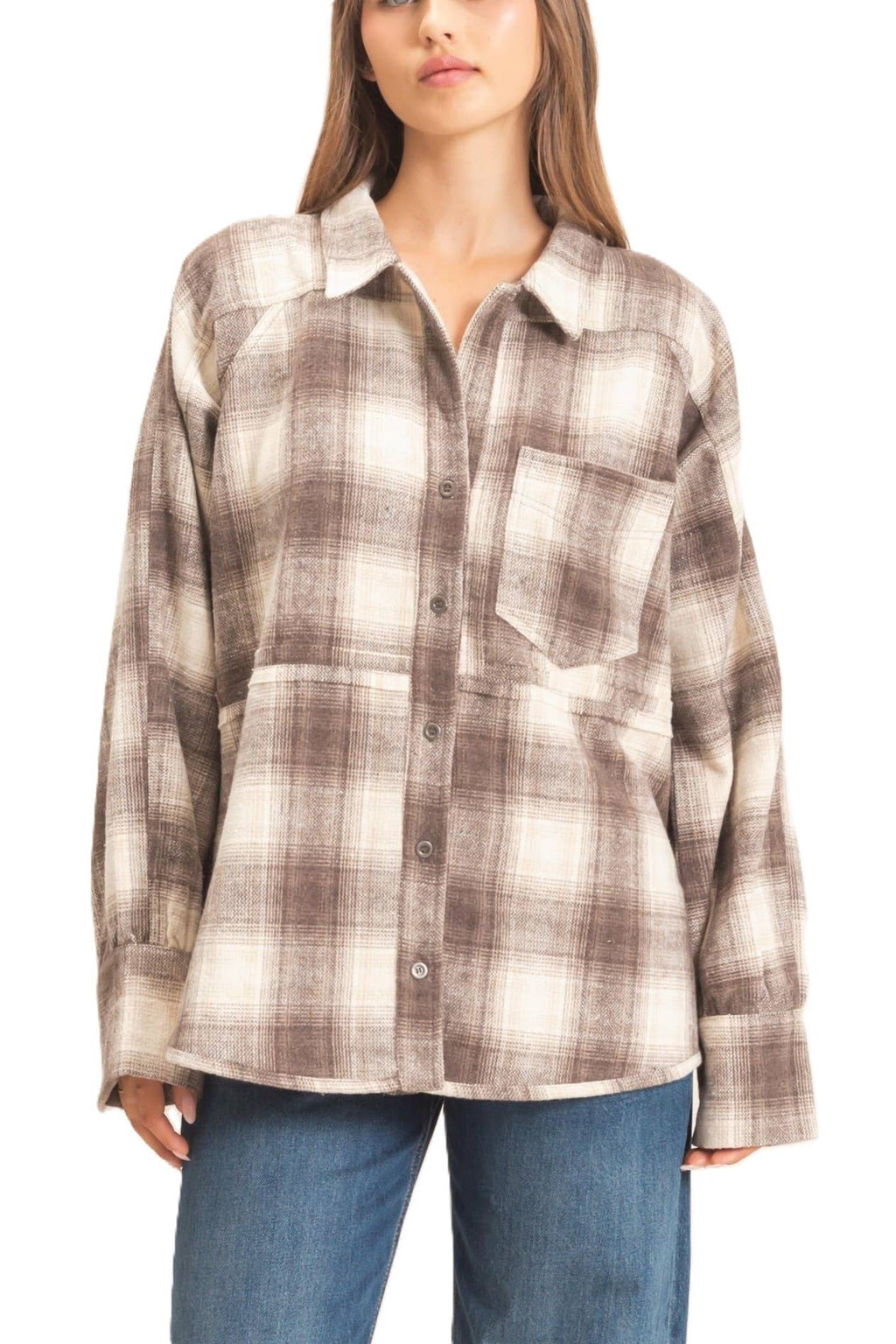 Plaid Flannel Shirt