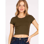 Crop Top Baby Tee T-Shirt