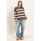 Striped Oversized Sweater