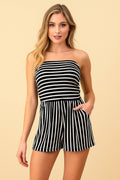 AR33003AS - STRIPE TUBE ROMPER